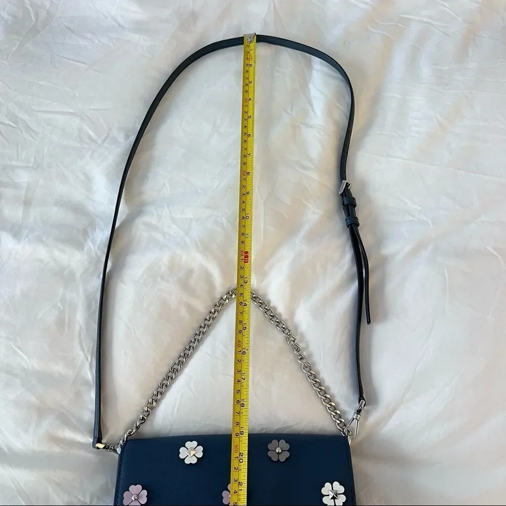 Kate Spade Cameron Floral Appliqué Crossbody Handbag